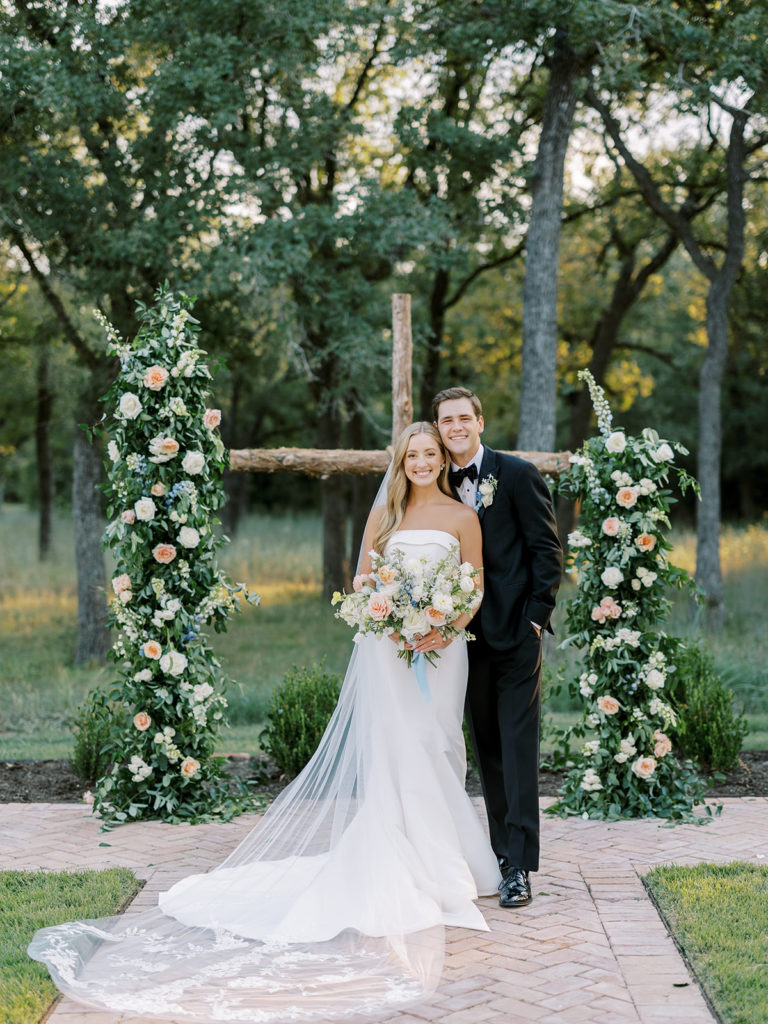Wedding flowers with greenery in Austin